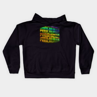 rainbow pridemonth Kids Hoodie